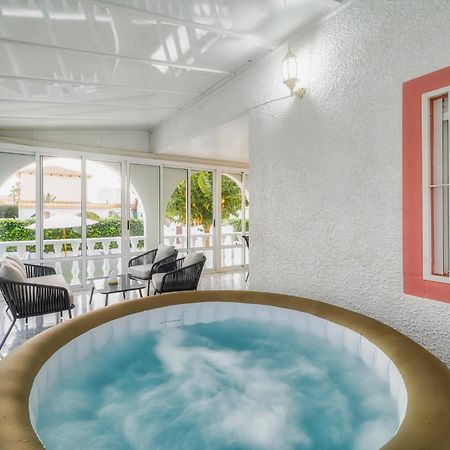 Villa Marie Estancia Premium En El Mar Menor Con Jacuzzi Climatizado Los Narejos Bagian luar foto