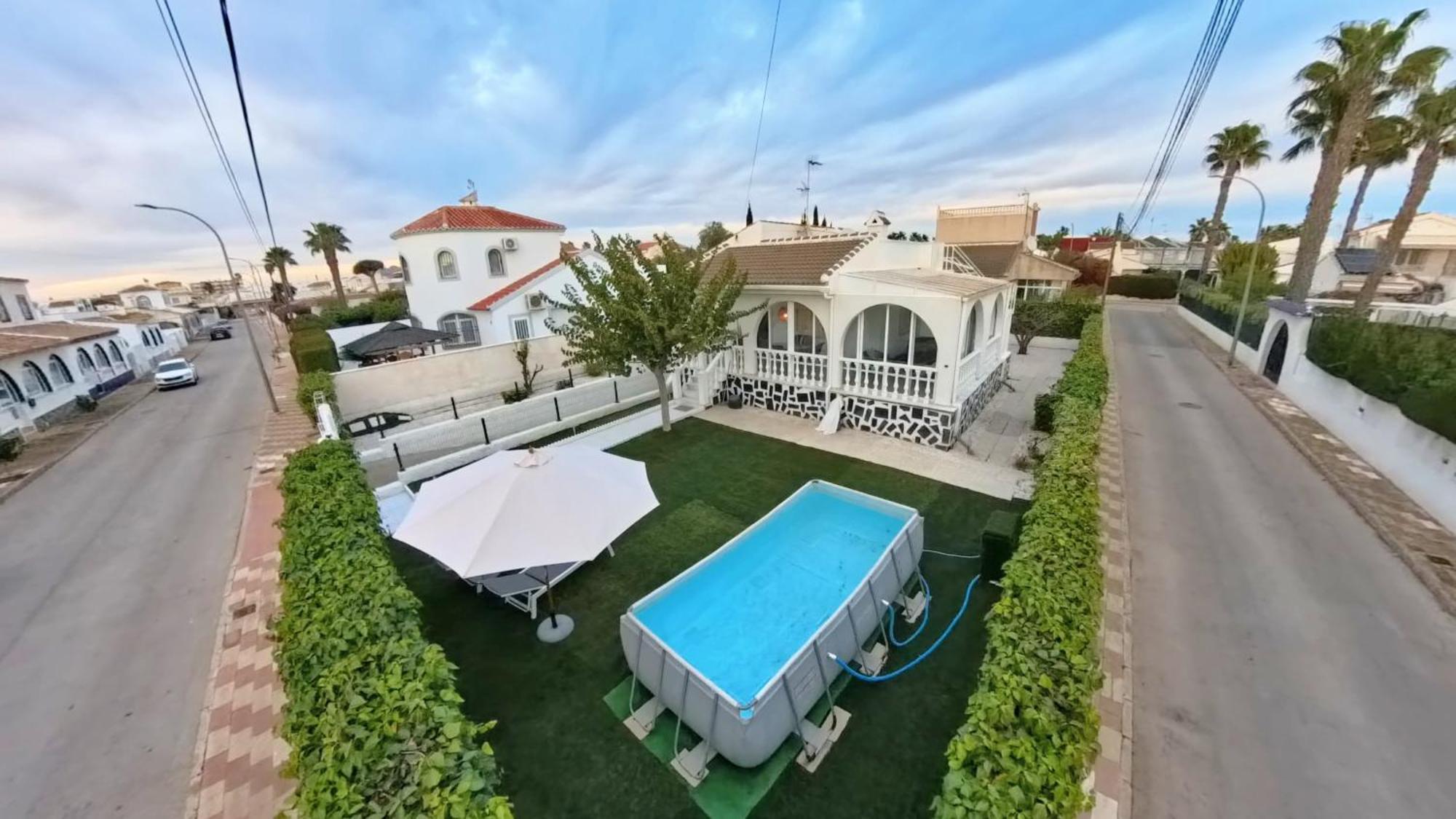 Villa Marie Estancia Premium En El Mar Menor Con Jacuzzi Climatizado Los Narejos Bagian luar foto