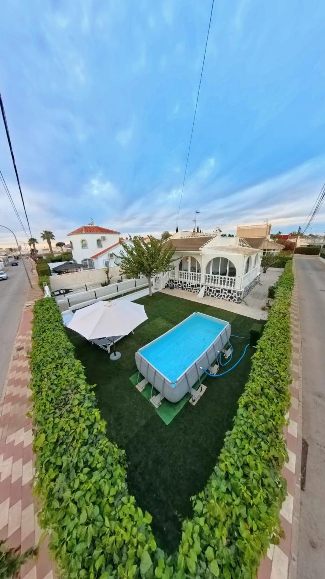 Villa Marie Estancia Premium En El Mar Menor Con Jacuzzi Climatizado Los Narejos Bagian luar foto