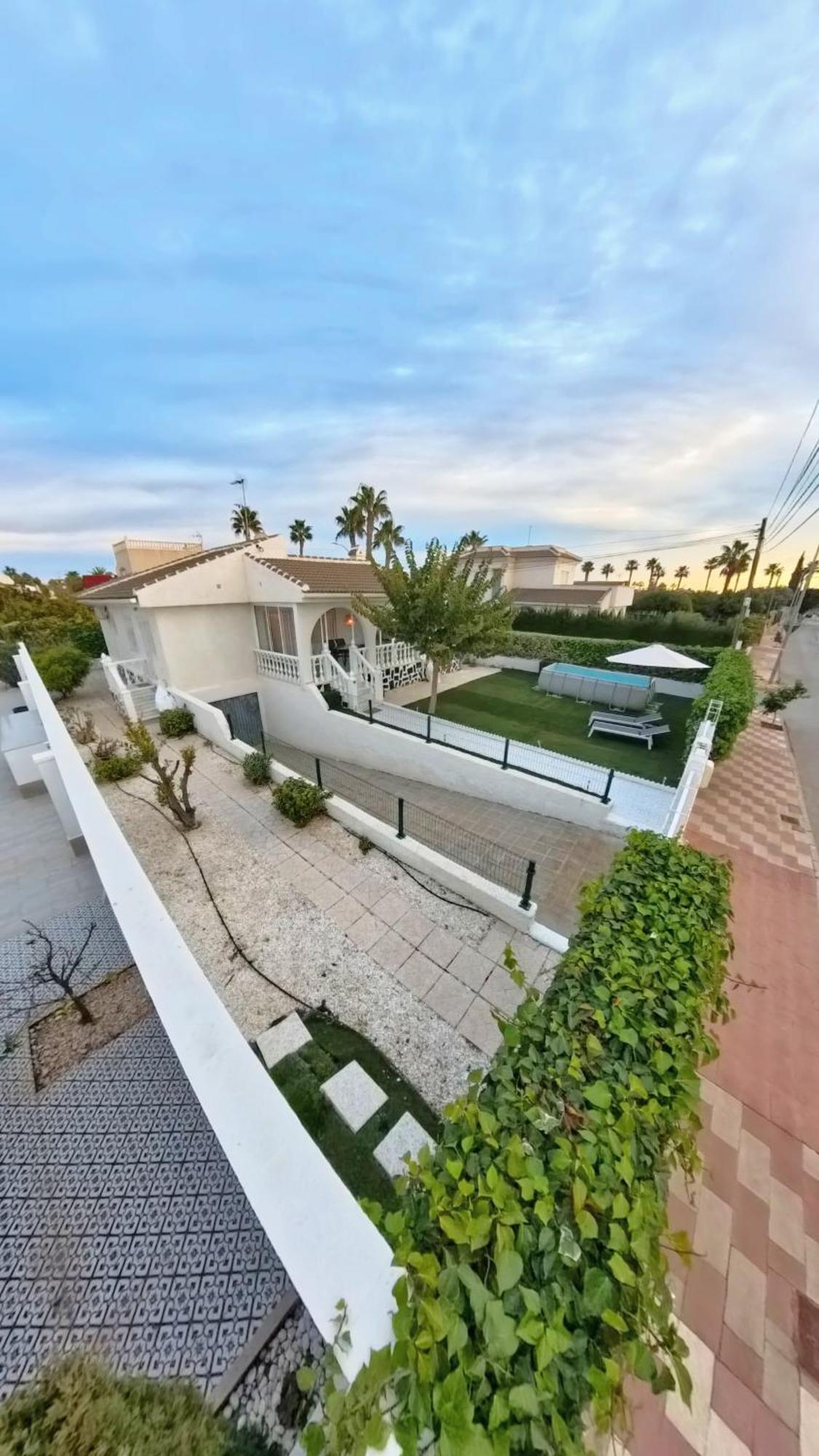 Villa Marie Estancia Premium En El Mar Menor Con Jacuzzi Climatizado Los Narejos Bagian luar foto