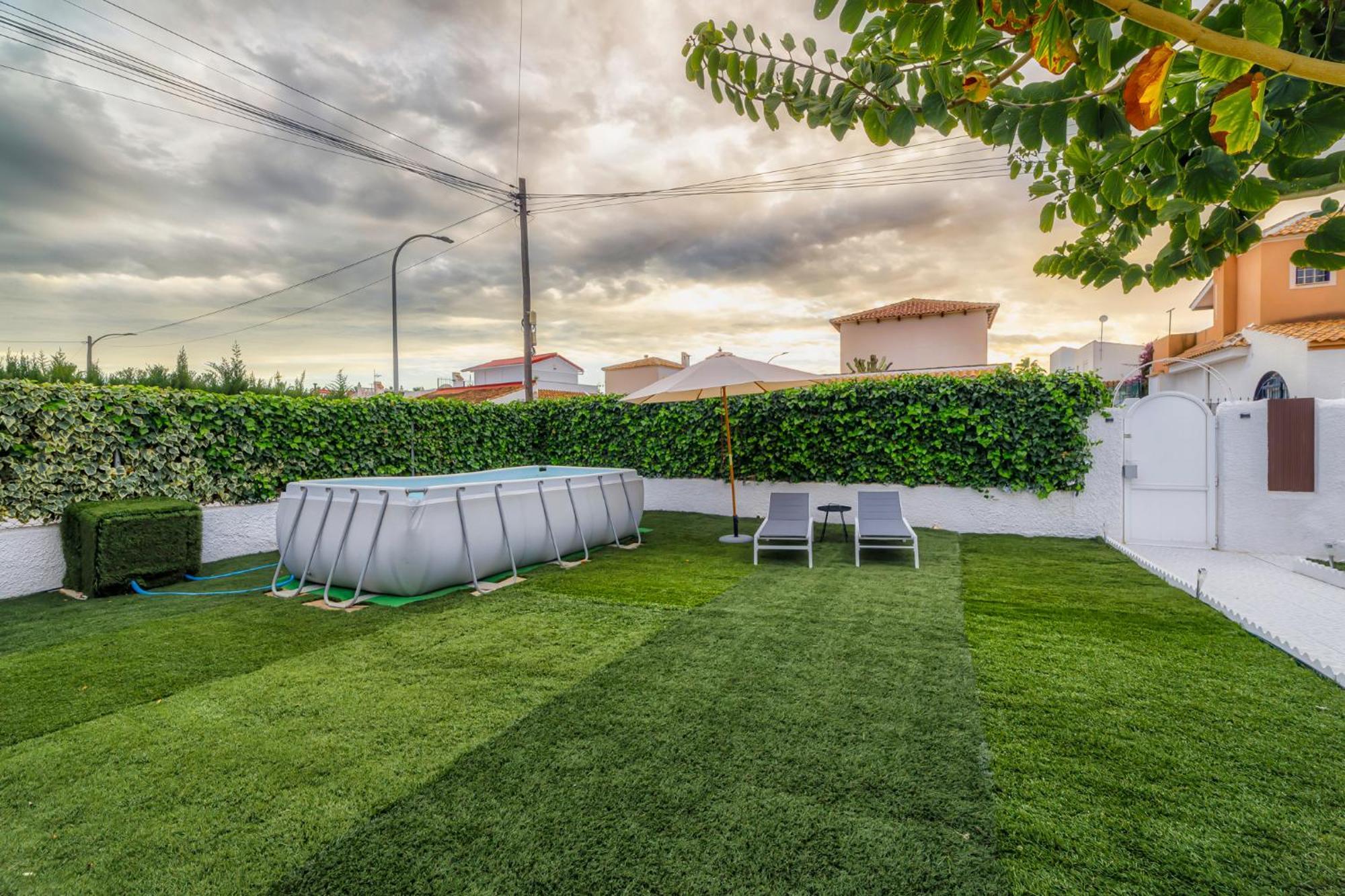 Villa Marie Estancia Premium En El Mar Menor Con Jacuzzi Climatizado Los Narejos Bagian luar foto