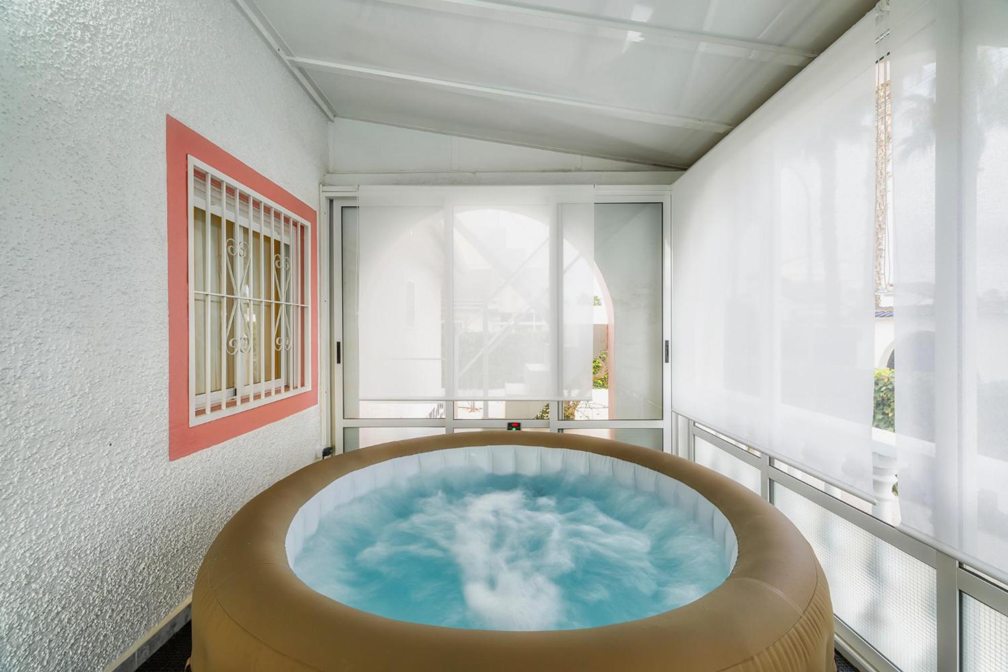 Villa Marie Estancia Premium En El Mar Menor Con Jacuzzi Climatizado Los Narejos Bagian luar foto